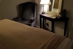 Massage room at Genesis Massage Studio